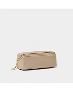 Katie Loxton Small Makeup & Wash Bag - Light Taupe